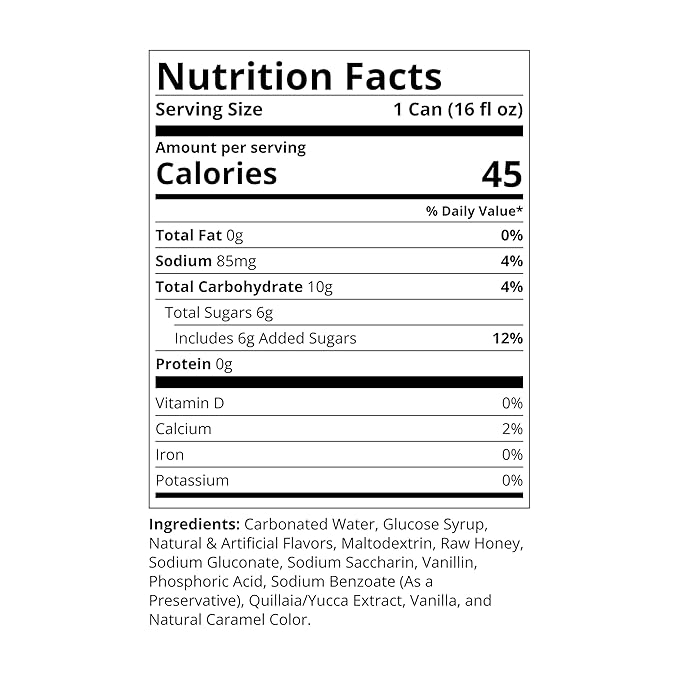 Sprecher Low Cal Root Beer Soda 16 fl oz Cans (12 Pack) Fire-Brewed Reduced Calorie Craft Soda with Real Honey Caffeine-Free Gluten Free Kosher Gourmet Soft Drink