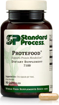 Standard Process Protefood - Protein Metabolism Support Supplement - Aids Bone &amp Immune Health - Whole Food-Based Supplement for Cellular Health Support - Includes Calcium &amp Vitamin C - 90 Cap