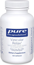 Pure Encapsulations Vascular Relax | Hypoallergenic Combination for Healthy Vascular Relaxation and Overall Circulatory Health | 120 Capsules
