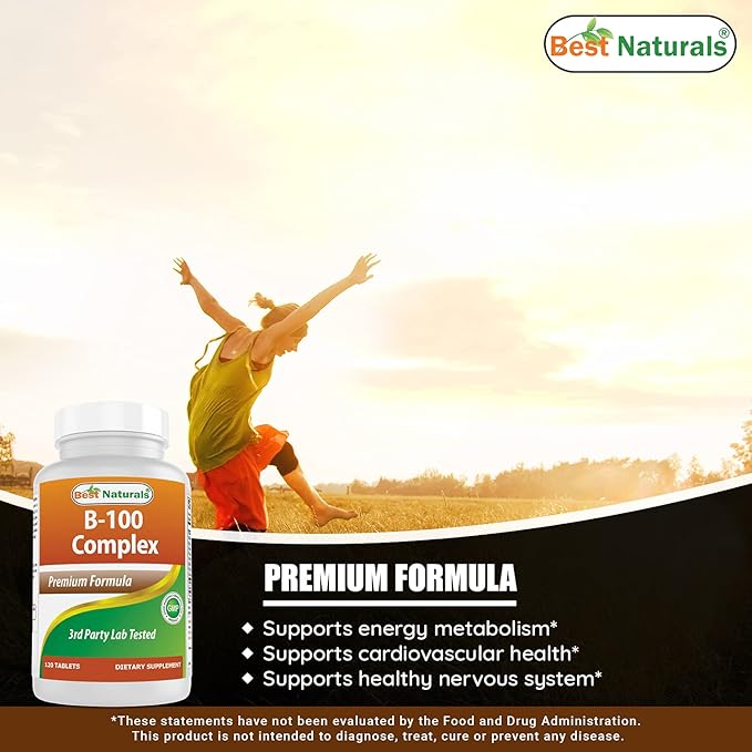 Best Naturals MSM Powder &amp B-100 Complex