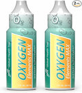 GHT Oxygen Elements Max Liquid Oxygen Drops in 1 Ounce Bottle Portable Supplement - Bolster Endurance and Stamina Cleanse Cells (2 Pack)