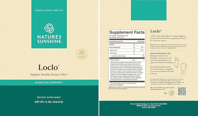 Nature's Sunshine Loclo 11 oz.