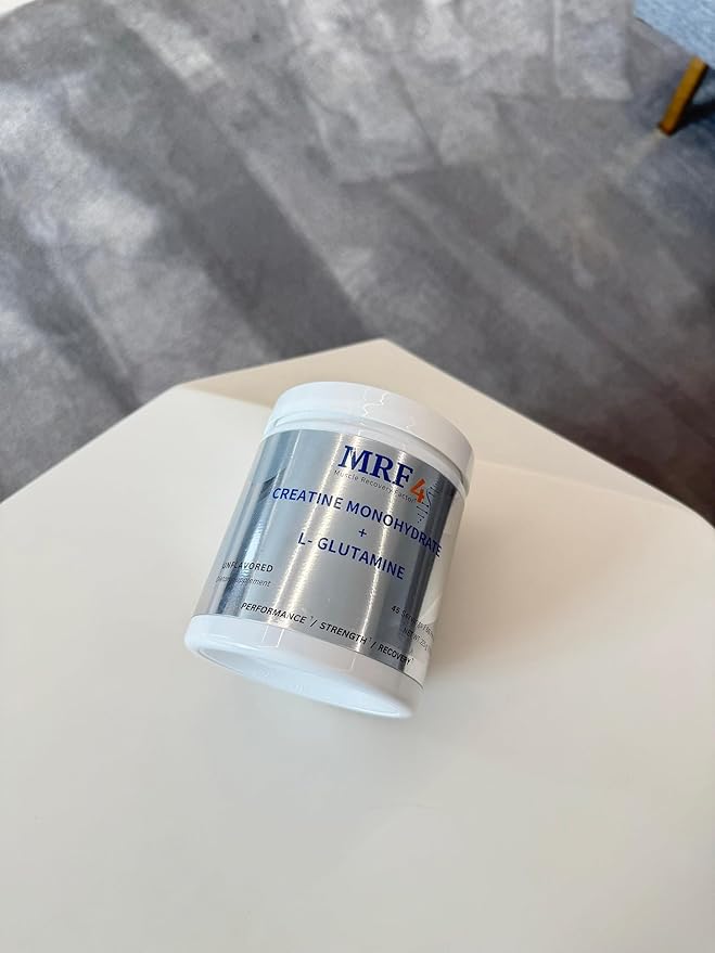 Creatine Monohydrate Plus L-Glutamine Powder Supplement