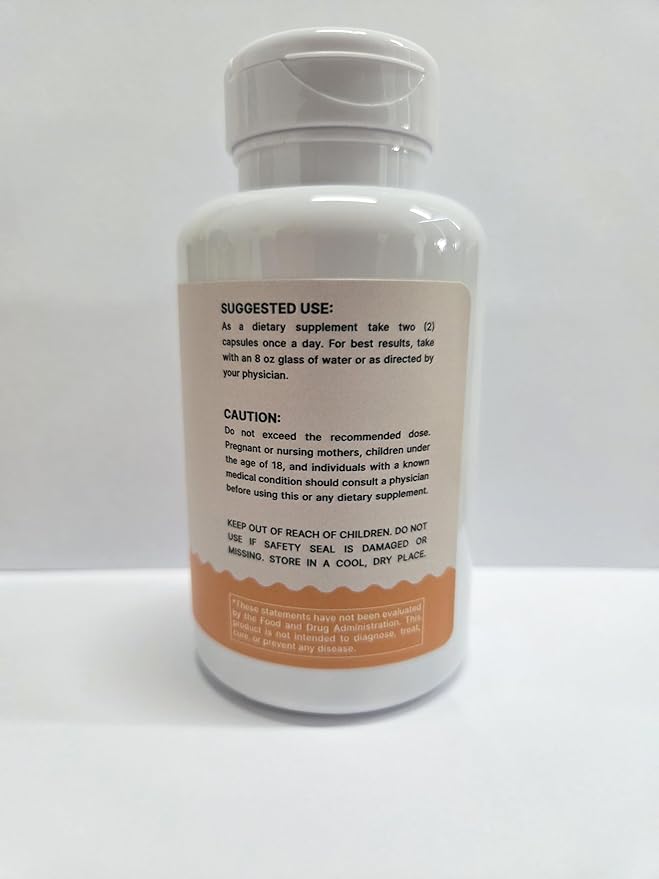 Ashwagandha Capsules with 5HTP 200mg Capsules L-tryptophan 1000mg L-theanine Supplement - 120 Count