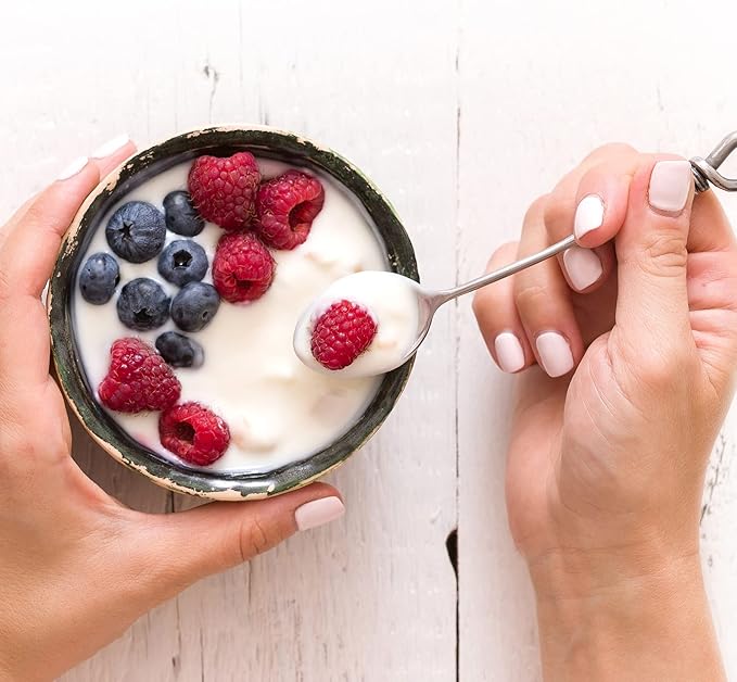 VIVO Probiotic Yogurt Starter/Natural (5 Boxes. 10 Bottles) Makes up to 30 quarts of Yogurt.