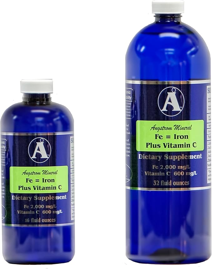 Angstrom Minerals Iron Plus Vitamin C
