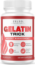 Gelatin Trick - Gelatin Trick Pills Daily Support Formula for Energy &amp General Wellness GelatinTrick Advanced Formula 60 Capsules for 1 Month