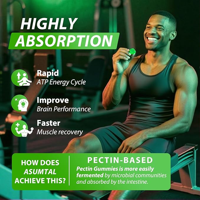 Creatine Monohydrate Gummies Complex 8500 MG for Men &amp Women Creatine Monohydrate Supplement for Muscle Growth Strength &amp Energy Support Pre Workout Gummies 120 Count Green Apple Flavor