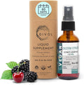 Liquid Calcium Citrate 1000mg &amp Raw Vitamin C 150mg Liquid Spray Mist for Easy Absorption Wild Cherry &amp BlackBerry Flavor Calcium Supplement Non-GMO Gluten Free Sugar-Free 2oz (60ml)