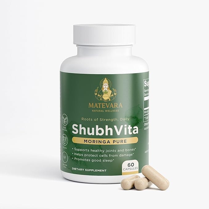 ShubhVita Moringa Pure | Vegan Capsules | 60 Count