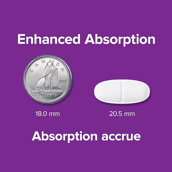 Webber Naturals Ultra Calcium with Vitamin D3 Enhanced Absorption 280 Tablets