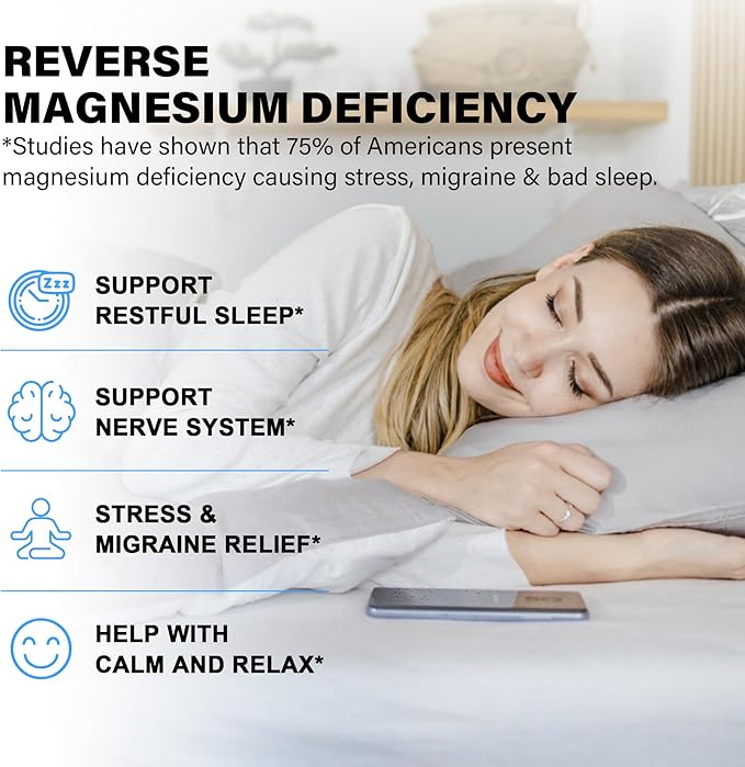 Magnesium Complex Supplement 8 Forms 500mg Magnesium Glycinate Malate Citrate High Absorption Mg for Calm Sleep Mood &amp Healthy Muscle Pack of 2 Total 120 Vegan Capsules