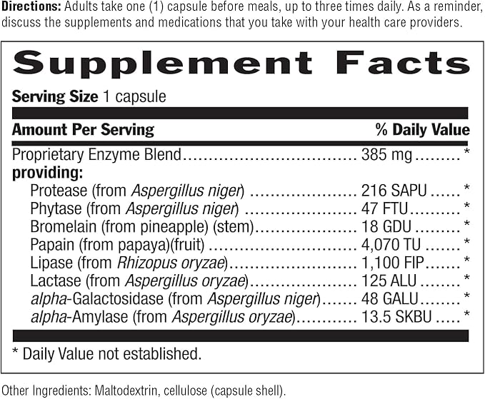 Country Life - Maxi-Zyme Digestive Enzyme Complex - 120 Vegetarian Capsules