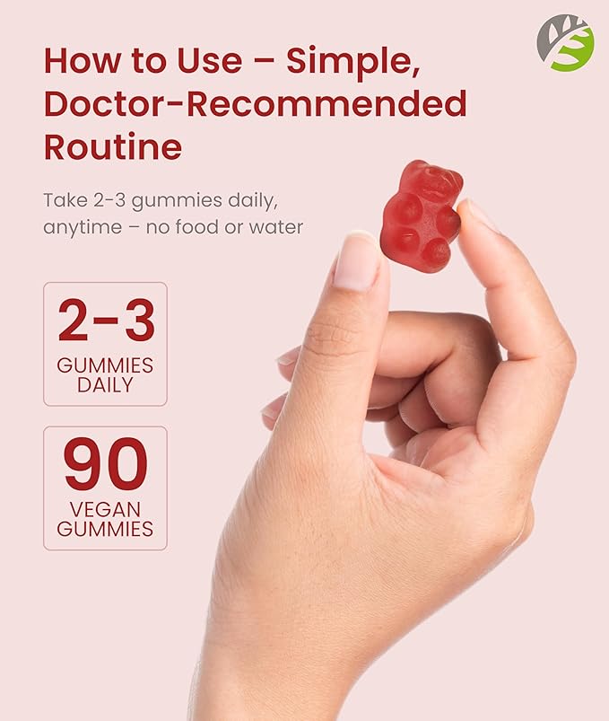 BariSlim Bariatric Calcium Gummies - Specially Formulated Bariatric Vitamins for Patients After Weight Loss Surgery - Supports Energy Levels &amp Bone Health | Strawberry (90 Vegan Gummies)