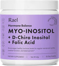 Rael Hormone Balance for Women Inositol Powder Supplement - Vitamin B8 40:1 Proven Ratio Folic Acid for Ovarian Function (30 Servings)