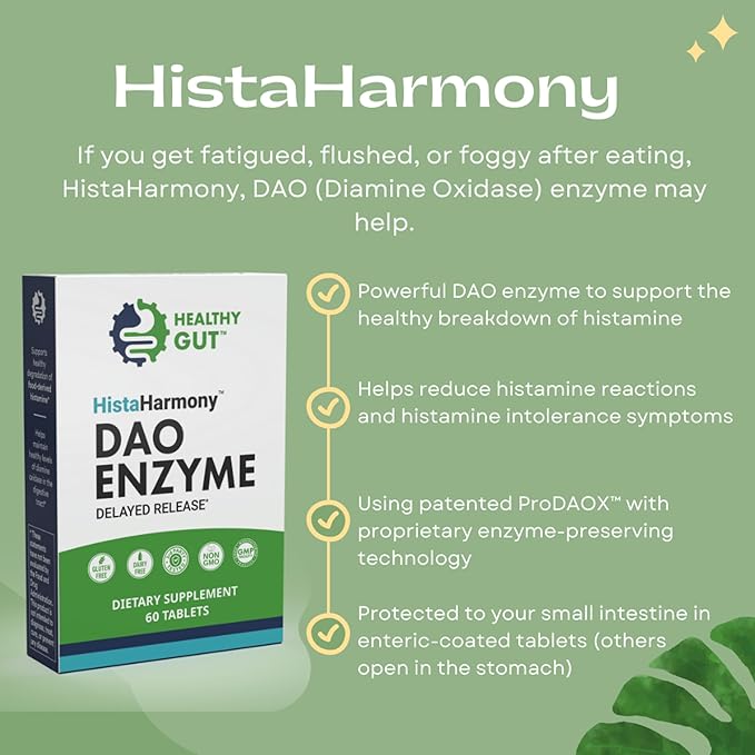 Healthy Gut HistaHarmony 60 Tablets and BeSerene Daily 60 Capsules