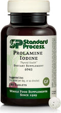 Standard Process Prolamine Iodine Thyroid Health Dietary Supplement - Vegan Gluten-Free Non-Dairy &amp Non-Soy - Essential Endocrine Support - 180 Tablets