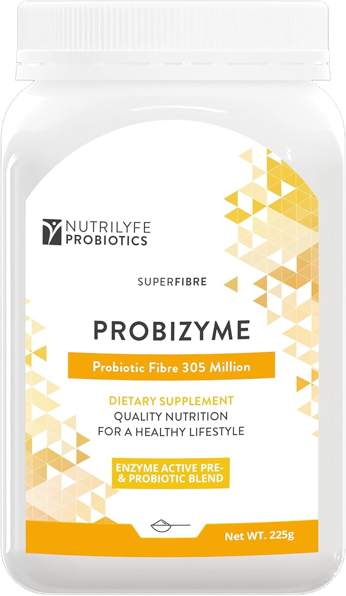 Probizyme Superfibre Probiotic Supplement 305 Million CFU Enzyme Active Pre and Probiotic Blend 225g Powder