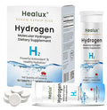 Hydrogen Water Tablets 12 PPM – Molecular H₂ Tablets with Magnesium | H2 TAB Antioxidant Support for Energy Cellular Health Recovery &amp Cognitive Function 60 Count Raspberry