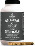 Ancestral Supplements Minerals &amp Electrolytes with Magnesium Potassium Sodium Supports Optimal Hydration Immune Health Athletic Performance Digestion and Remineralization 180 Capsules