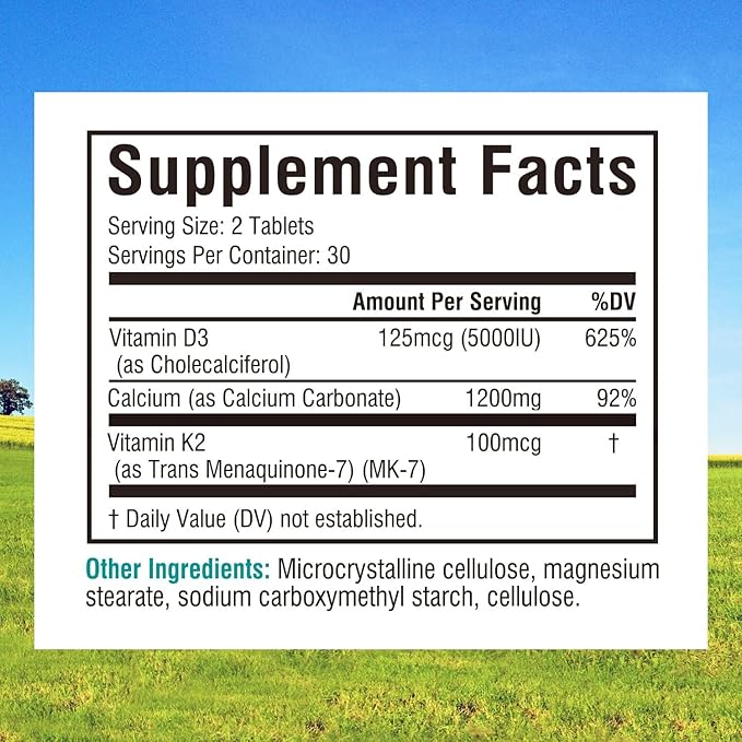 Innate Vitality Calcium 1200mg with D3 &amp K2 + Women's Probiotics 120B CFU Bundle | Bone Density &amp Feminine Flora Support with Cranberry Digestive Enzymes &amp pH Balance