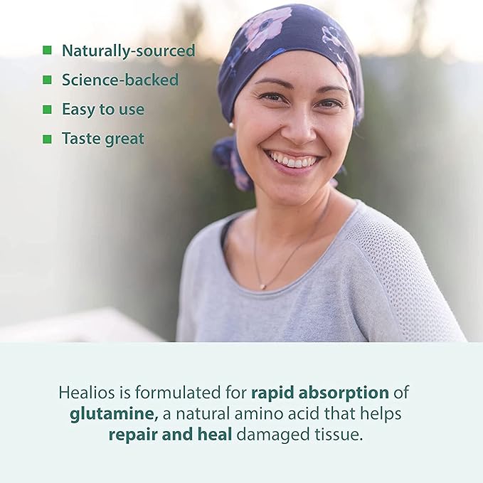 Healios Unflavored Oral Health and Dietary Supplement Powder Form Naturally Sourced L-Glutamine Trehalose L-Arginine 10.93 Ounces
