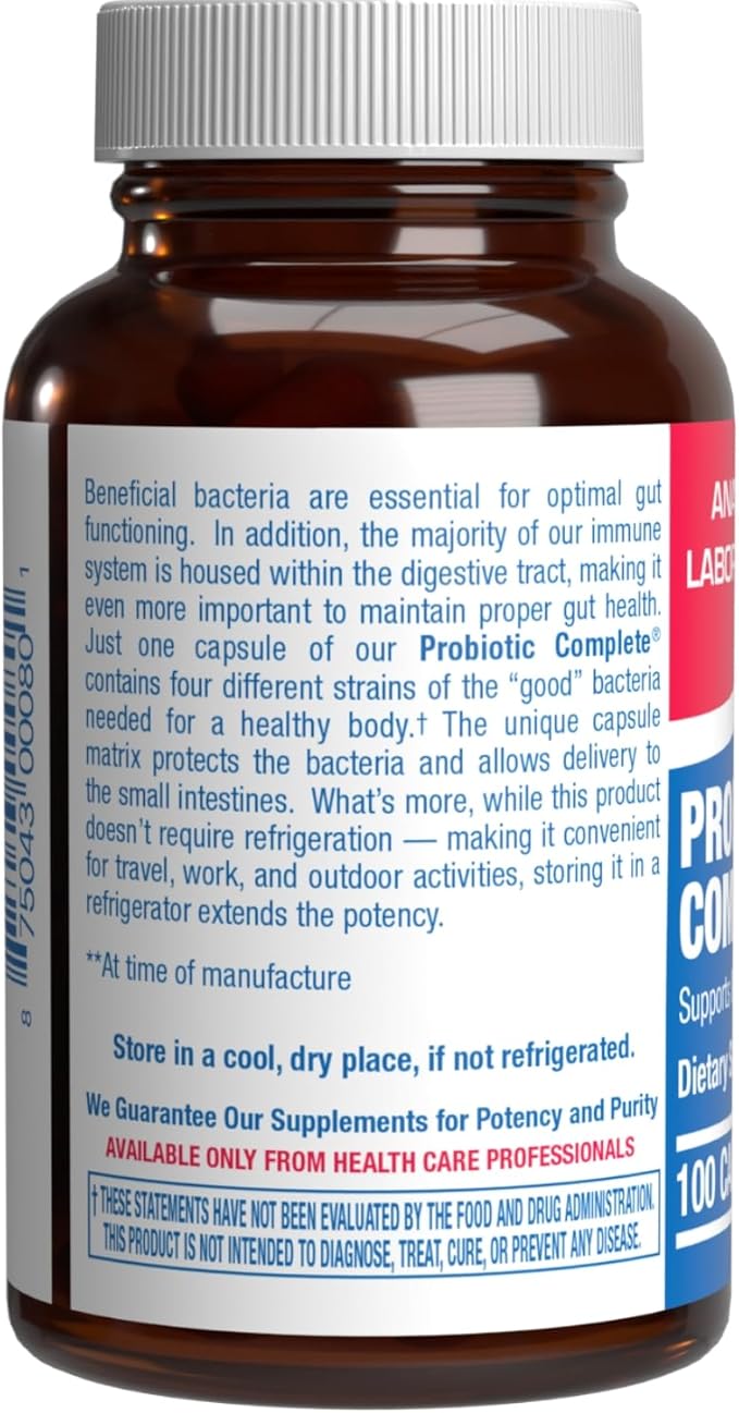 Advanced Digestive Probiotics for Women &amp Men - 4 in 1 Quadbiotic for Women &amp Men with Lactobacillus and Bifidobacterium Probiotics for Digestive Health Bloating and Constipation - 100 Serving