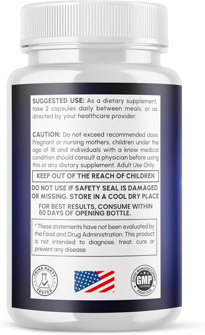 Pineal Force Capsules Official PinealForce Pills with All Natural Ingredients Advanced Overall Health and Wellness Vitamin Supplement Formula for Maximum Strength Multivitamin Support (60 Capsules)