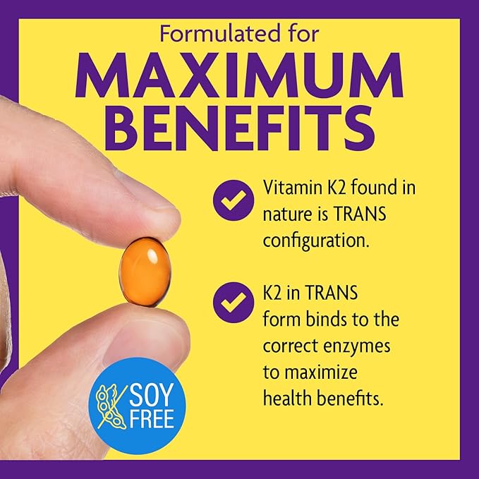 InnovixLabs Choline &amp Vitamin K2 Bundle Choline Bitartrate 550mg (100 Capsules) Full Spectrum Vitamin K2 (90 Softgels). Supports Memory Mood Brain Health &amp Boost Cognitive.*
