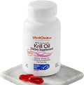 Vital Choice MSC Wild Antarctic Krill Oil Dietary Supplement 60 Softgels