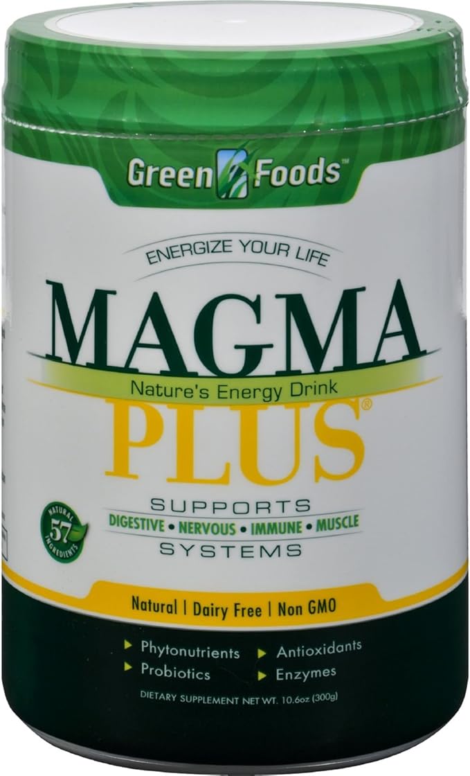 Green Foods Magma Plus Drink Mix 10.6 Ounce