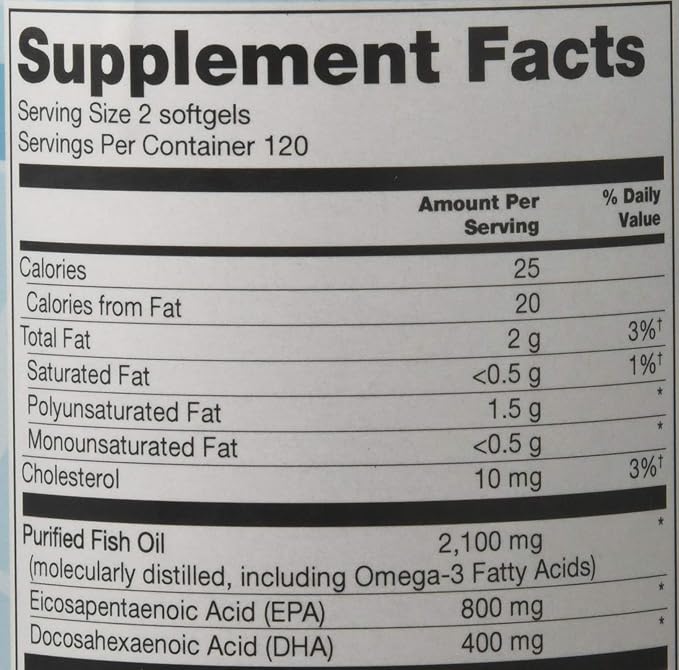Vitacost Synergy Mega EFA® Mini Gels - 1200 mg per serving Omega 3 EPA &amp DHA Natural Strawberry -- 240 Softgels