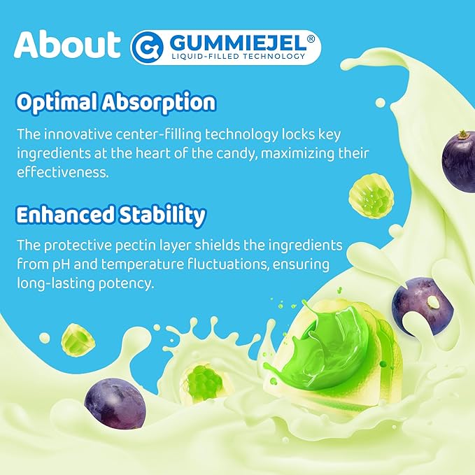 Kids Calcium Gummies + Vitamin D3 K2 Magnesium Zinc Extra Absorption Algae Calcium Supplement For Kids Gentle to Stomach Bone Teeth Muscle Brain Sugar Free Chewable Kids Vitamins 4+ 60 Counts