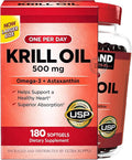 Kirk Lands Signatures Krill Oil 500mg (180 Count) Softgels