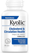 Kyolic Aged Garlic Extract Formula 150 Cholesterol &amp Circulation Health* 90 softgels