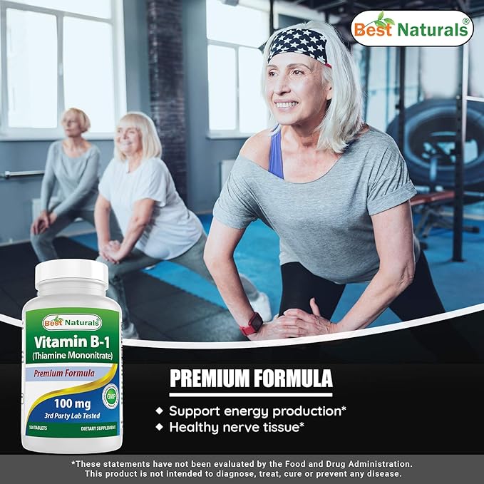 Best Naturals Choline Bitartrate 650 mg &amp Vitamin B1 as Thiamine Mononitrate 100 mg