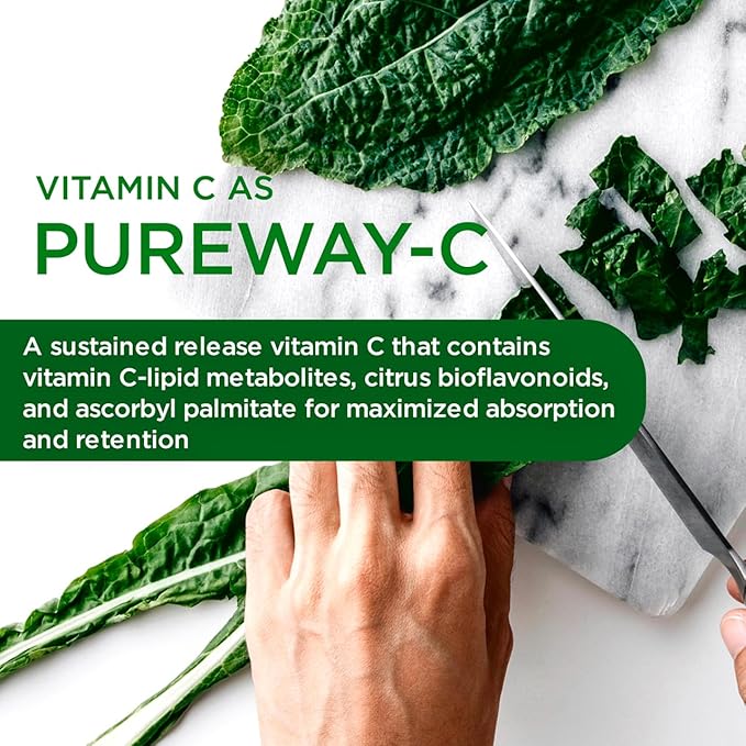 EMERALD LABS Complete Premium Multi - Multivitamin for Digestive &amp Immune Support with Vitamin C as PureWay-C B Vitamin Complex Albion Chelated Zinc &amp More - 60 Vegetable Capsules (30-Day Su