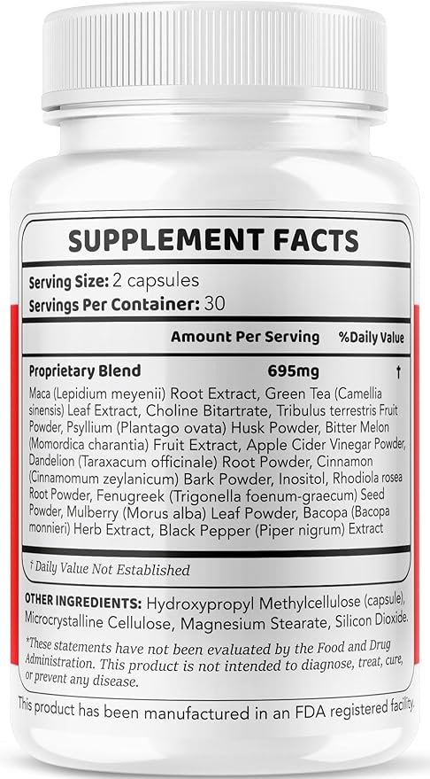 (3 Pack) GlucoZone Blood Support - GlucoZone Capsules Support Optimizer Supplement All Natural Advanced Formula Pills Premium Vitamins for Health &amp Wellness 180 Capsules for 3 Months