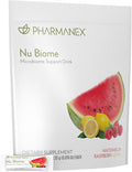 Nu Skin Pharmanex Nu Biome | Gut &amp Immune Health Supplement | Supports Digestive Balance &amp Energy | Prebiotic &amp Antioxidant Formula | 30 Packets | Watermelon Raspberry Lemon