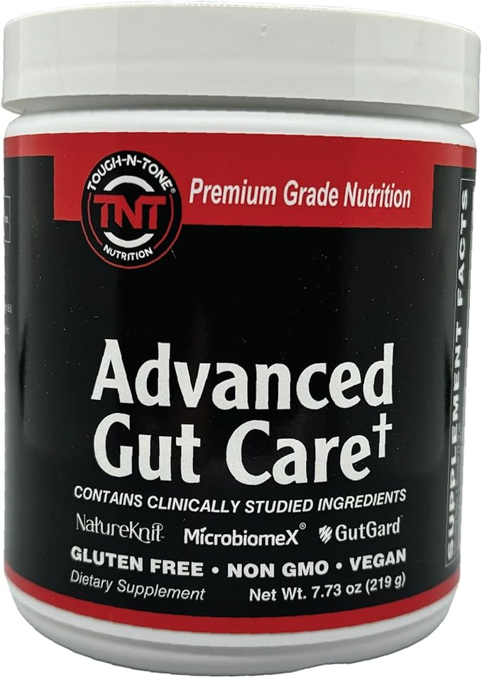 TOUGH-N-TONE Advanced Gut Care Health Non-GMO Gluten Free Vegan
