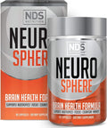 Nutrition Neuro Sphere - Brain Health Formula - Nootropic Increase Focus and Energy Enhance Concentration Antioxidant and Immunity Support - 90 Capsules