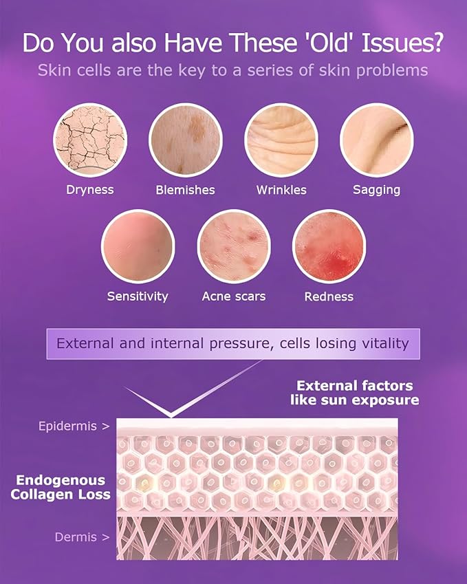 Cellular Skin Recovery Supplement Hit The Root of Skin Aging PQQ Reduces Pigmentation and Wrinkles Improves Skin's Elasticity and Moisture Balance