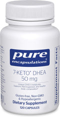 Pure Encapsulations 7-Keto DHEA 50 mg | Unique DHEA Metabolite Supplement to Support Thermogenesis and Healthy Body Composition* | 120 Capsules