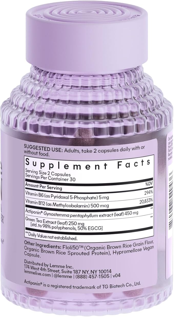 Lemme Burn &amp Debloat Capsule Bundle - Metabolism &amp Fat Burning + Debloat Capsules for Bloating &amp Gas Relief Probiotics &amp Prebiotics - Gluten Free Non-GMO - 60 Ct. Each