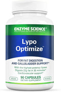 Enzyme Science Lypo Optimize - Lipase Digestive Enzyme Supplement - Enzimas Digestivas - Vegan and Kosher - 90 Capsules