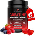 Loveable Bites Creatine Monohydrate Gummies – 5000mg Creatine Gummies for Men &amp Women | Supports Muscle Strength Endurance Energy &amp Recovery | Sugar-Free Vegan Mixed Berry Flavor 180 Coun