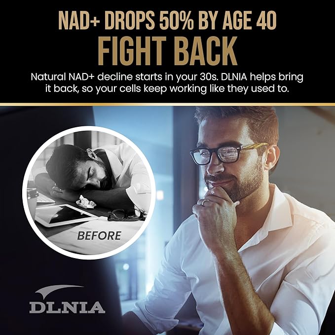 Liposomal NAD+ Supplement &amp NMN Alternative | Nicotinamide Riboside (NR) 1258 mg with Resveratrol Quercetin Pterostilbene &amp CoQ10-12-Nutrient High-Absorption Cellular Energy &amp Healthy Ag