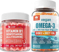 LILICARE Vegan Omega3 Gummies +Vitamin B1 Gummies