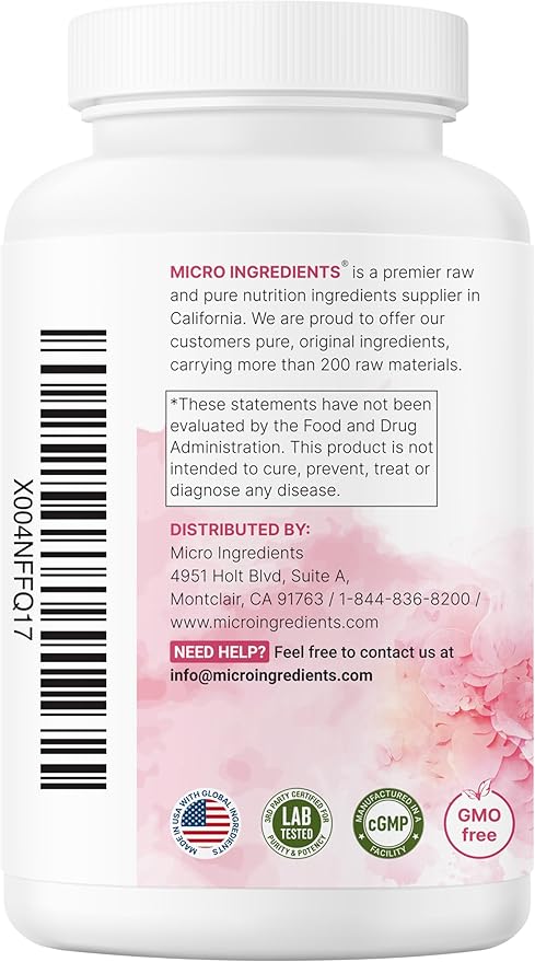 Myo-Inositol &amp D-Chiro Inositol 2050mg | 240 Veggie Capsules + Vitamin C Folate DIM &amp CoQ10 | Inositol Supplement for Women | 40:1 Ratio | Hormonal Balance &amp Ovarian Support | Filler F