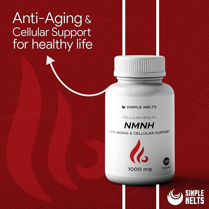 NMNH (Dihydronicotinamide Mononucleotide) NMNH Supplement for Anti-Aging NAD Supplement to Boost NAD+ Levels as We Age (May Be More Effective Than Nicotinamide Riboside) 120 Capsules (120 Servings)